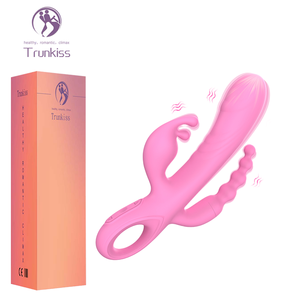 Tavşan vibratör yetişkin ürünleri yetişkin oyuncaklar güçlü masaj Anal boncuk ile 10 + titreşim modları seks oyuncakları tavşan vibratör - Product Image 1