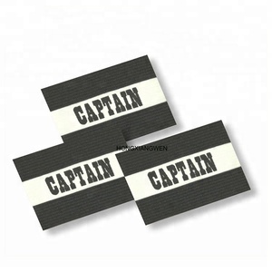 Al por mayor personalizado reutilizable brazo elástico banda despojado patrón capitán de fútbol <span class=keywords><strong>brazalete</strong></span> - Product Image 3