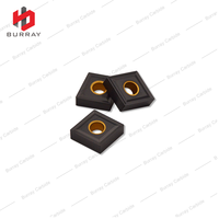 Insertos de torneado externo de carburo de tungsteno CNMG Cnmg120404 Insertos de herramientas de torneado de Cnmg120408-TC Herramientas de corte CNC