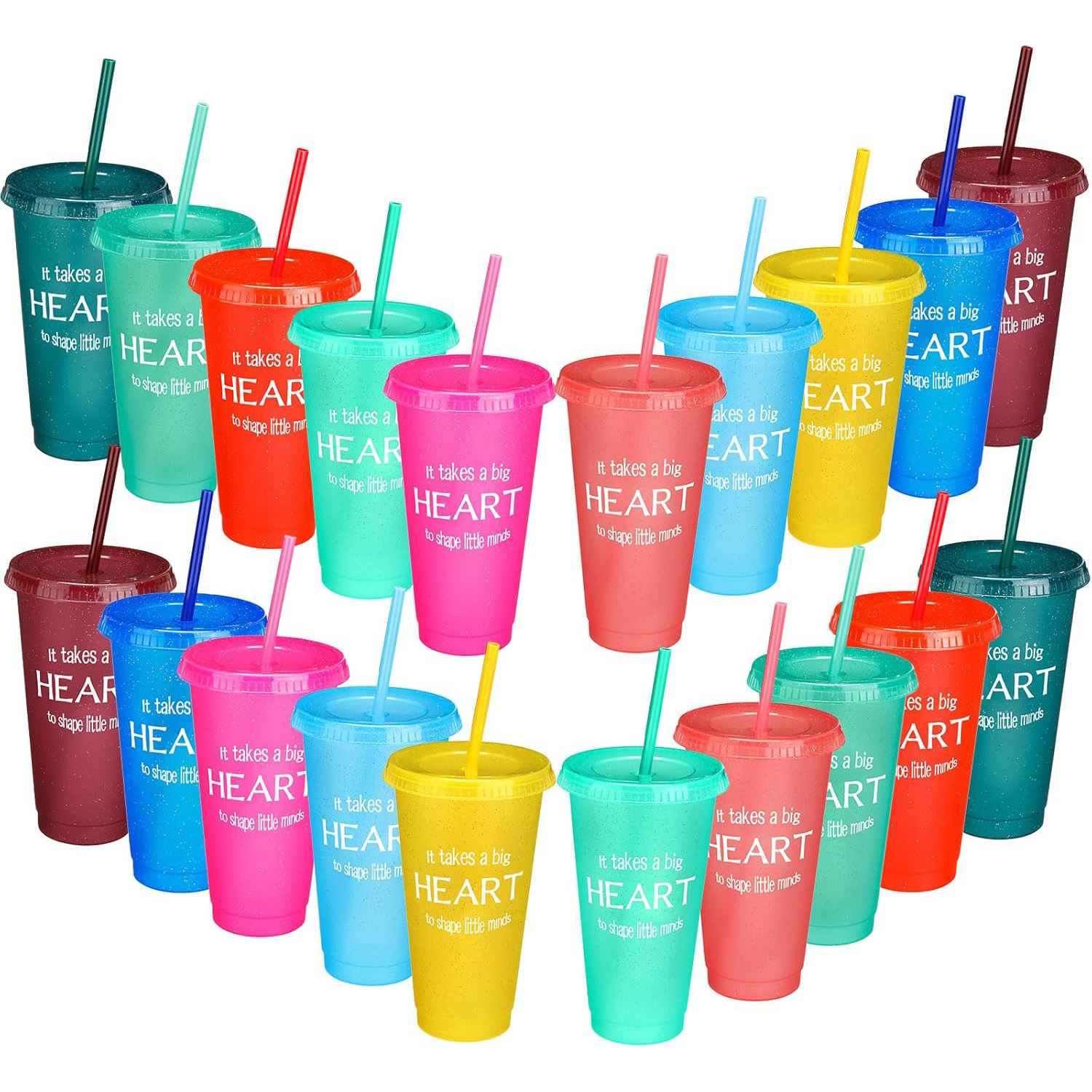 24oz Couleur verte