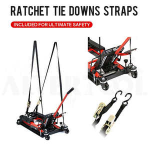 ALTERTOOL-<span class=keywords><strong>Elevador</strong></span> para motocicleta ATV de 1500lb, <span class=keywords><strong>elevador</strong></span> plegable hidráulico con almohadilla de goma, mango de acero, polipasto para bicicleta de servicio pesado, de 2, - Product Image 5