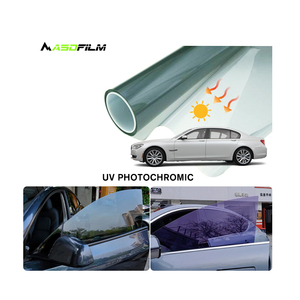Aishide 3.5mil UV chặn Nano gốm xe photochromic phim kính chắn gió nhiệt ánh sáng mặt trời kiểm soát tự động phân cực năng lượng mặt trời cửa sổ <span class=keywords><strong>Tint</strong></span> - Product Image 1