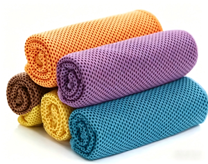 Outdoor Sports <b>Cooling</b> <b>Neck</b> Microfiber Instant Ice Cold <b>Towel</b> Custom Logo Lightweight for Fitness Daily - Product Image 1