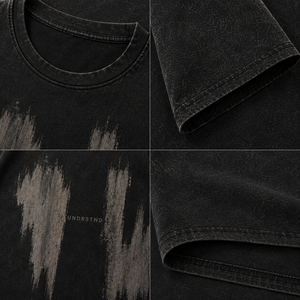 T-shirt en coton à manches courtes et col rond pour homme avec imprimé graphique sur le devant, coupe classique décontractée, 240 GSM - Product Image 4