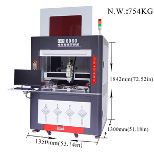 Découpeuse de laser d'invitation de mariage de découpeuse de laser de la haute précision 6090 pour le métal en acier - Product Image 5