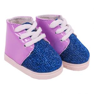 Bottes en PU pour poupée américaine de 18 pouces, modèle de poupée bébé de 43 cm, jouet pour enfant, meilleur cadeau de Noël - Product Image 3