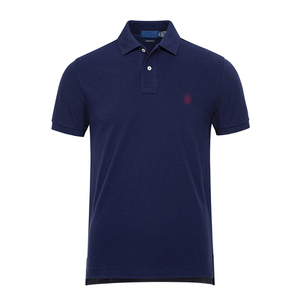 <span class=keywords><strong>Polo</strong></span> T-shirt pour homme TIANCHEN en pur coton, couleur unie, broderie cheval de Paul, manches courtes, pour le golf # RL-040 - Product Image 1