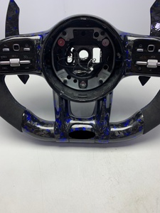 Volant sport personnalisable en cuir et fibre de carbone à 3/4 branches avec boutons multifonctions LED pour <span class=keywords><strong>Mercedes</strong></span> - Product Image 4