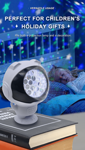 Buon prezzo atmosfera di proiezione colorata stella <span class=keywords><strong>stellata</strong></span> di 360 gradi di rotazione per bambini luce notturna per astronauta luce notturna - Product Image 4