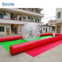 Ensemble de piste de bowling gonflable en PVC unisexe avec quilles et balles