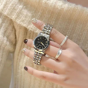 New women's <b>watch</b> fashionable calendar waterproof stylish quartz <b>watch</b>. - Product Image 4