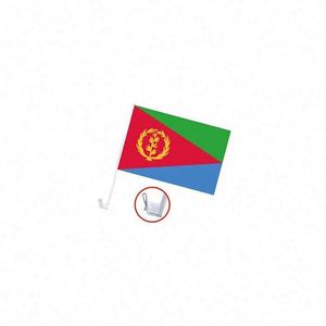 Support de drapeau en plastique personnalisé pour voiture funéraire, en polyester, pour processions sportives - Product Image 2