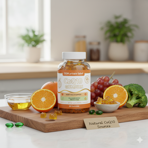 CoQ10 Gummies 200mg Complément alimentaire Soutient la santé cardiaque Coenzyme Q10 Antioxydant - Product Image 3