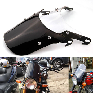 Parabrisas Modificado para Motocicleta, Universal de 5-7 Pulgadas, Estilo Retro, Protector de Carenado Delantero - Product Image 3