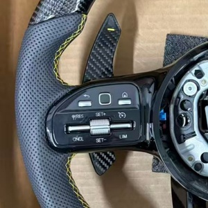 Volanti Sportivi Personalizzati di Alta Qualità in Fibra di Carbonio con LED per Mercedes Benz AMG W176 W222 W156 W251 W292 W205 W464 - Product Image 2
