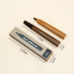 <span class=keywords><strong>Crayon</strong></span> à sourcils mince imperméable à l'eau de marque privée doublure de stylo logo personnalisé, traceur de <span class=keywords><strong>crayon</strong></span> a sourcil lapiz para ceja - Product Image 1