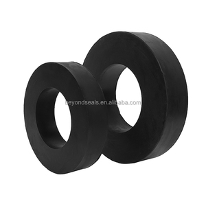 MECCANIXITY 6 Pcs Round Rubber Spacers 1 3/16" OD X 3/8" ID X
