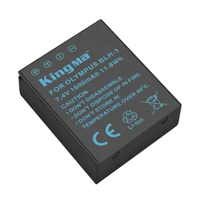 Kingma bateria para câmera totalmente decodificada, BLH-1 blh1 para olympus em1 mark ii EM1-2 em1 mark 2