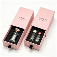 Boîte d'emballage rigide en papier avec gaufrage pour flacons de peptides de 2 ml, 3 ml, 5 ml, pour ampoules de soins de la peau et emballage de peptides