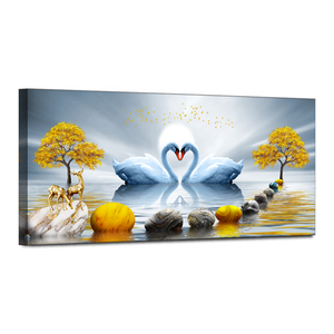 Precio de fábrica, vista <span class=keywords><strong>al</strong></span> mar de una pintura refrescante y póster bonito y moderno, pinturas en lienzo para decoración de hotel - Product Image 1