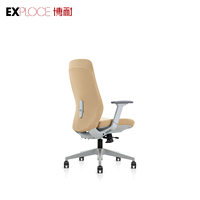 Chaise d'ordinateur à dossier moyen entièrement maillé prix d'usine chaise de visiteur ergonomique sans filet d'appui-tête chaise de bureau en tissu maillé