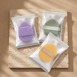 Éponge nettoyante visage personnalisée en gros, tampon démaquillant, outil de lavage facial portable, éponge de nettoyage en profondeur pour masque de boue - Product Image 1