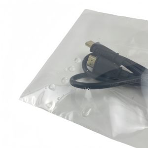 Bolsa de embalaje de ropa autoadhesiva suave transparente Bolsas de correo impresas Mensaje de advertencia de ropa Bolsa transparente - Product Image 4