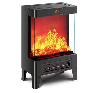 <span class=keywords><strong>Cheminée</strong></span> électrique chauffante de style européen, flamme simulée, télécommande intelligente, souffleur d'air chaud, 2000W, 11-20m, vente en gros d'usine - Product Image 5