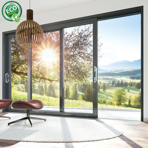 Porte coulissante lourde en aluminium de 10 pieds pour véranda, porte coulissante vitrée pour patio, portes coulissantes à levage - Product Image 1