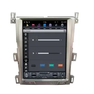 福特EDGE 2007-2014汽车多媒体播放器PX6垂直屏幕自动立体声全球定位系统导航头单元安卓汽车收音机