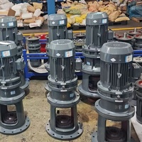 Mélangeur/agitateur vertical industriel SUS304/SUS316L pour la déshydratation des eaux usées/des boues - 0,55-200 kW CE, ATEX