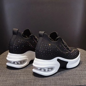 Zapatillas Deportivas de Plataforma con Cordones, Transpirables, Desechables, de Malla, a la Moda, para Mujer - Product Image 3