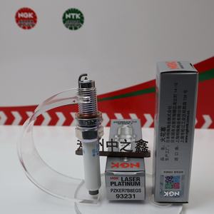 Bujía de platino doble NGK Original 93231/PZKER7B8EGS genuina para Audi Golf <span class=keywords><strong>Seat</strong></span> A3 Motor de nueva condición embalado por marca - Product Image 2