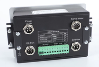 Sistema de Controle de Guia de Web A12 EPC com Sensor Ultrassônico US-400, Controlador EPC-A12, Atuador Servo PD204L150T e Fonte de Alimentação POWER-6B