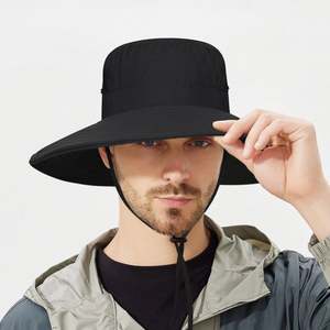 Nouvelle Arrivée Été 2025 – Chapeau Bob de Pêche d'Extérieur pour Hommes et Femmes, Séchage Rapide, Respirant, Pliable, Style Cowboy - Product Image 5