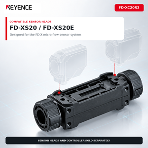 Juego de abrazaderas para tubos de plástico FD-XC20R2 de 9,5-10,5 mm para sensor de flujo con abrazadera FD-XS20 FD-XS20E de 10 mm - Product Image 2