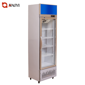 Vitrina Refrigerada Comercial para Bebidas con Puerta de Vidrio Vertical para Refrescos, Enfriador de Bebidas de Una Puerta - Product Image 1