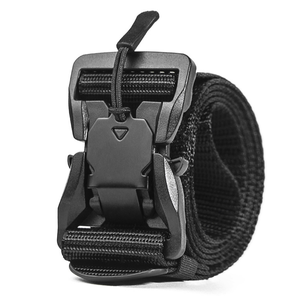 Cinturón Táctico Magnético de Aleación DFGB83 con Hebilla de Serpiente, Cinturón Casual para Hombre, Cinturón de Nylon de Moda para Mujer - Product Image 4