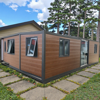 Maison conteneur préfabriquée respirante XH Custom Design de 20 pieds, maisonnette extensible pour appartement mobile moderne