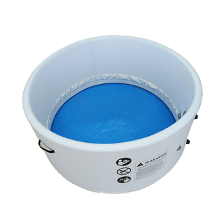 Bain à remous extérieur portable moderne, design écologique, utilisable en toutes saisons, bain à remous recyclable pour la salle de bain familiale, capacité de 2 à 4 personnes - Product Image 4