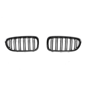 Grille de remplacement double ligne pour BMW Série 5 F10, en ABS, pour pare-chocs avant - Product Image 3