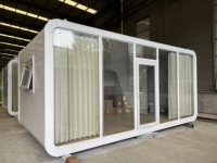 Nouvelle conception 2025 Maison capsule Apple, bureau mobile, maison de travail, maison détachable de 40 pieds