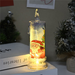 Christmas Decoration Home Ornaments Holiday Atmosphere Led Mini Candle <strong>Small</strong> Night <strong>Light</strong> Adorno De Navidad Noel - Product Image 5