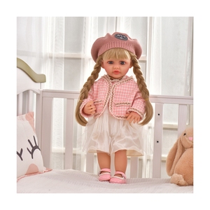 Poupée <span class=keywords><strong>Bébé</strong></span> Reborn de 55 cm en Silicone, Corps Complet, Parfaite <span class=keywords><strong>pour</strong></span> Enfants, Jouet <span class=keywords><strong>pour</strong></span> Filles, Cadeau Idéal - Product Image 1