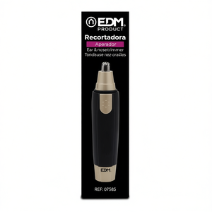 Tondeuse à poils du visage en acier inoxydable à piles Li-ion, interface espagnole, pour usage domestique, vente en gros - Product Image 2