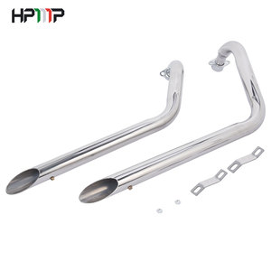 Tubo di Collegamento Scarico Modificato in Acciaio Inox per Honda <span class=keywords><strong>Shadow</strong></span> 1100 VT1100T - Product Image 1