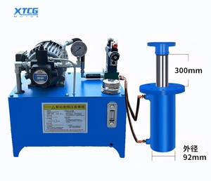 מותאם אישית 1.5kw-45kw 2hp-30hp כוח הידראולי גדול 10 טון-50 טון תחנת משאבת בוכנה 20 טון עם משאבת בוכנה 20 טון-30 טון - Product Image 1