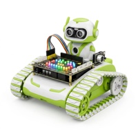 Kit de Robot Educativo STEM, Carro Tanque Inteligente Programable para Arduino, Kit de Aprendizaje de Robótica DIY para Niños y Estudiantes, Juguetes de Codificación