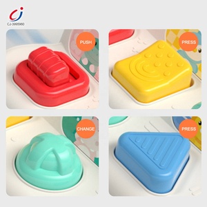 Chengji peekaboo montessori giocattolo pop-up animali pulsante gioco pensiero logico formazione nascondino giochi interattivi - Product Image 4