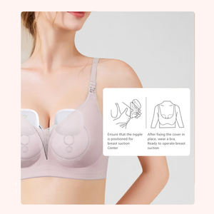 Bestseller Hochwertige In-BH-App-Steuerung Elektrische Milch pumpe Schmerzfreie stumme Lebensmittel qualität für die Mutterschaft Baby fütterung - Product Image 3